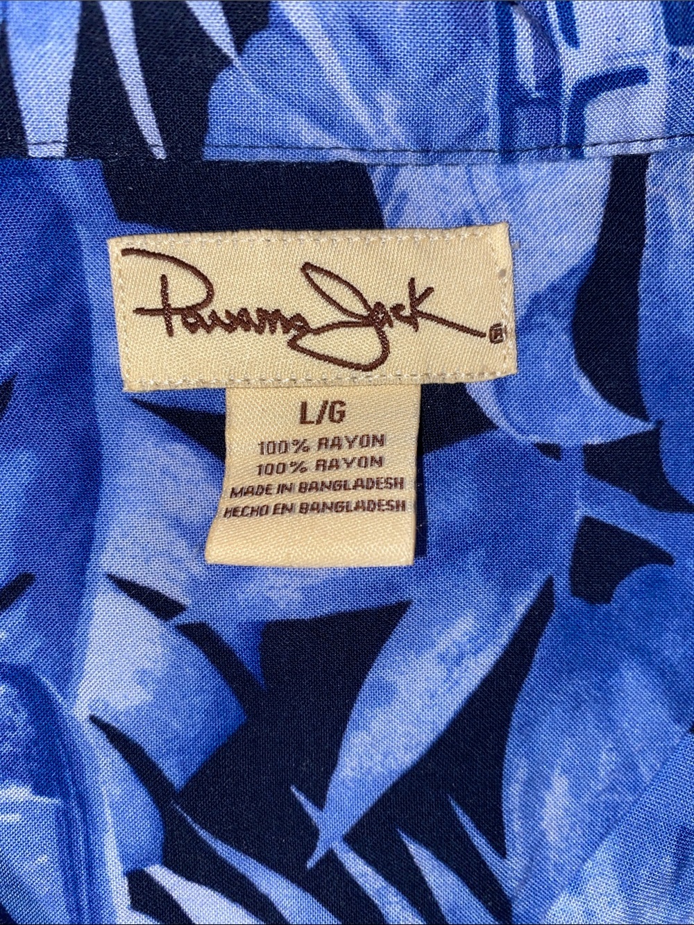 Panama Jack vintage Tropical Car Print Short-Sleeve Shirt - Picture 2 of 5